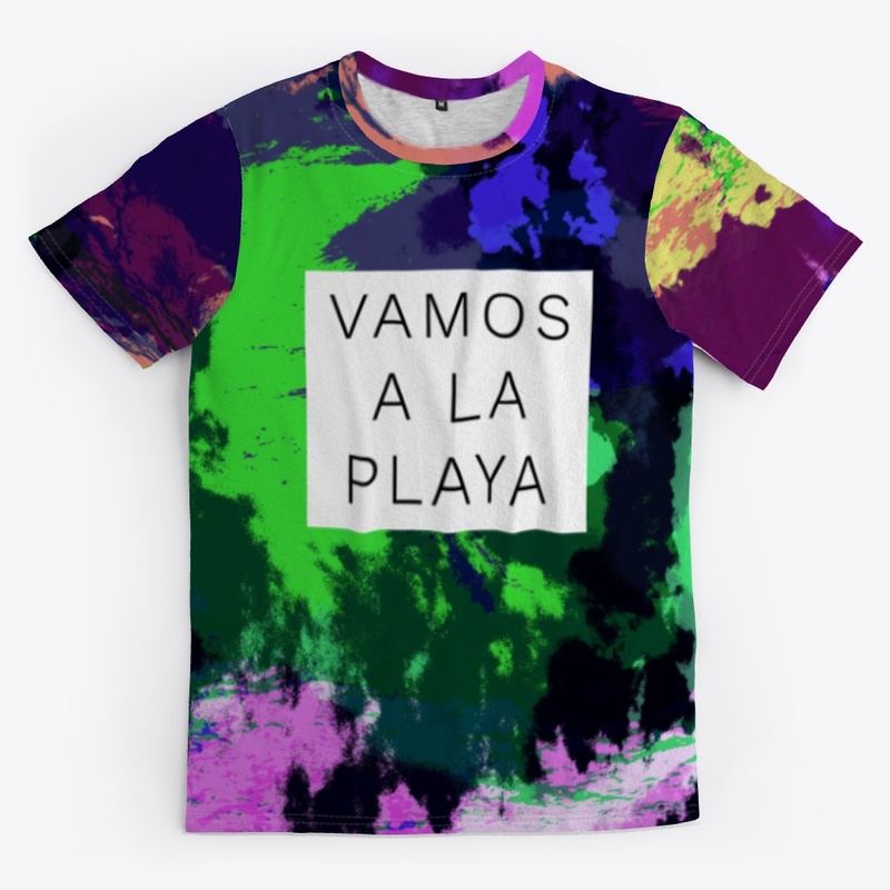 Vamos A La Playa- Batik Tie-Dye Art