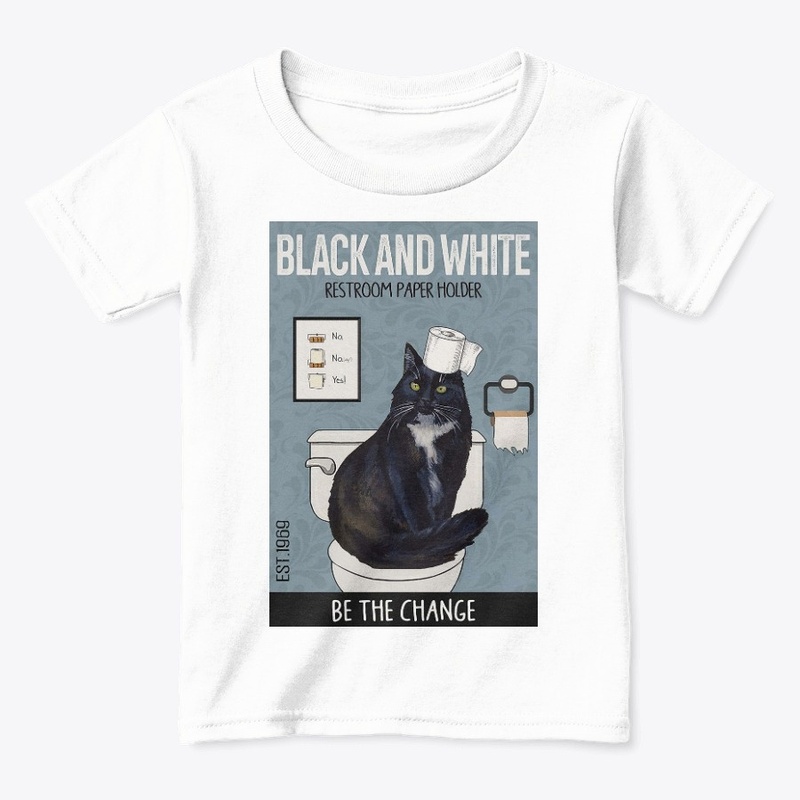 Be The Change Tuxedo Cat 