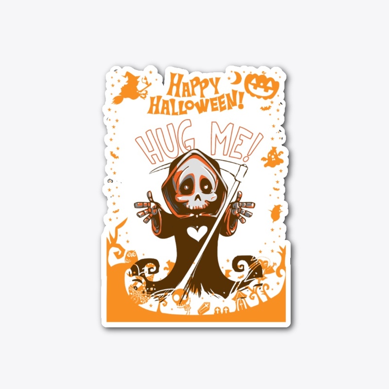 Happy Halloween Funny Hug Me Design