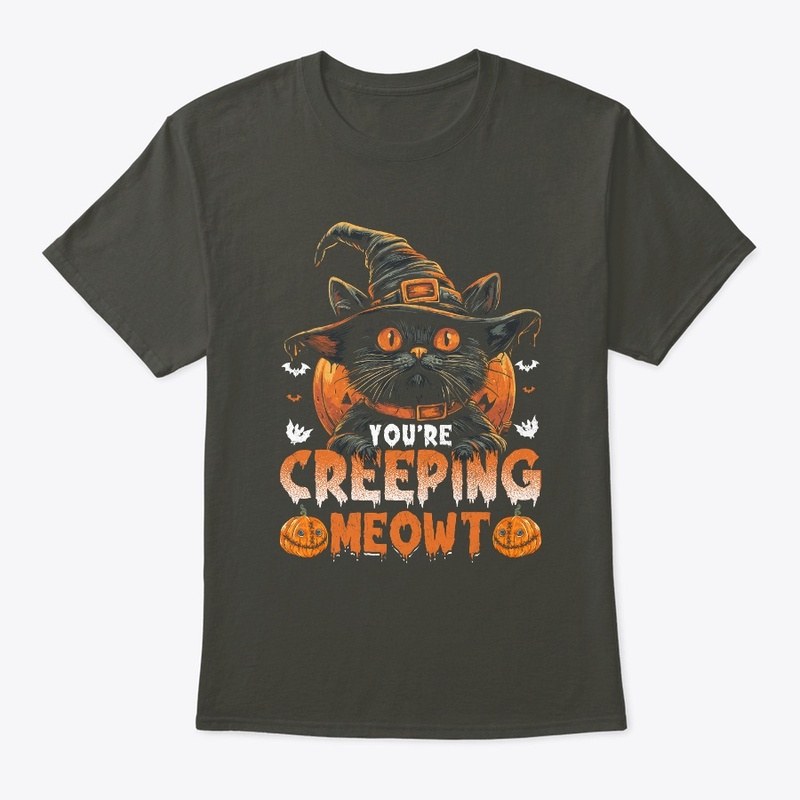 Creepy Meowt Halloween Cat Lovers Tee!