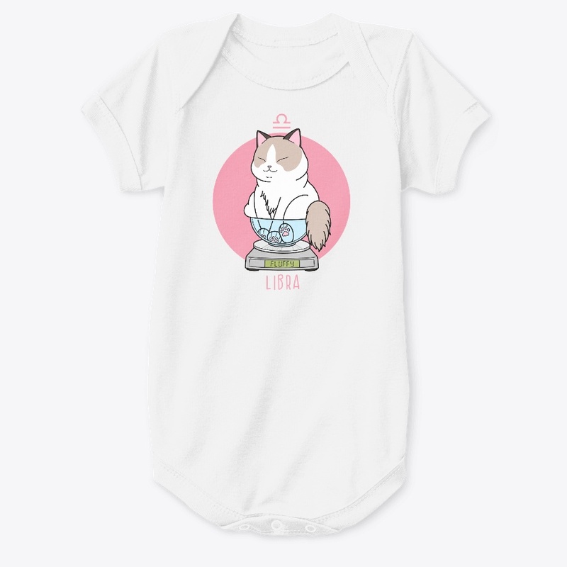 Zodiac Cat - Libra (Kids and Babies)