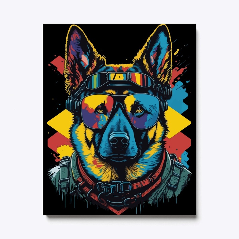 Cool Shades German Shepherd 