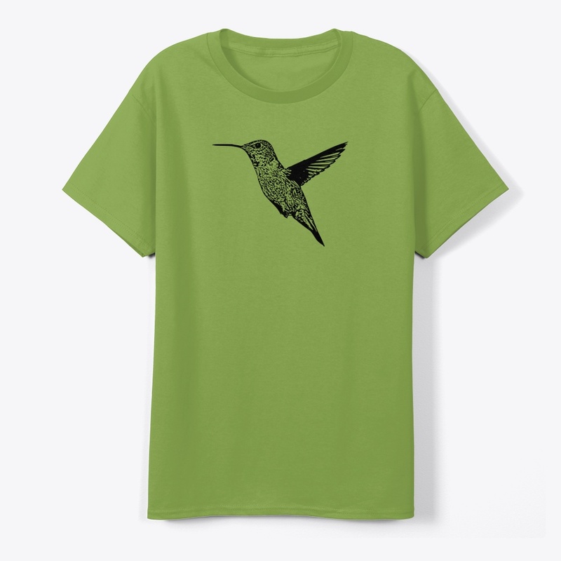 Hummingbird In Flight