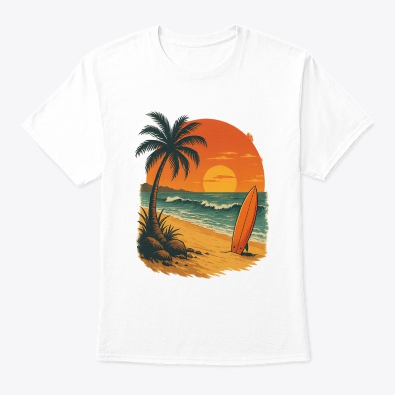 Surfing Surf Surfer summer beach T-shirt