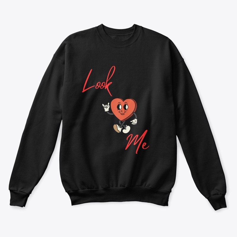 Sweetheart Elegance 'Look Me' Sweatshirt