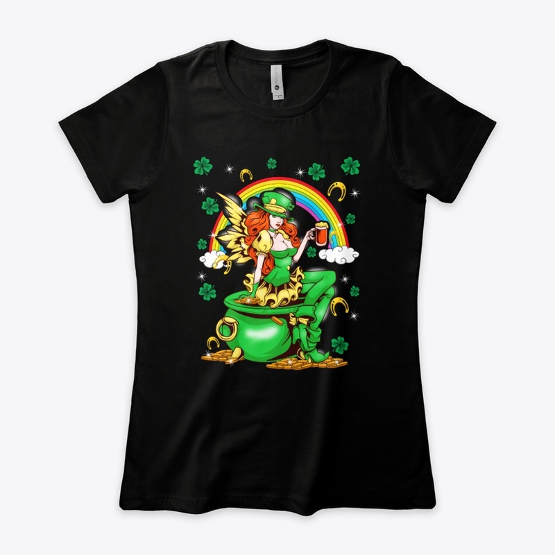 Irish Fairy Girl St Patricks Day