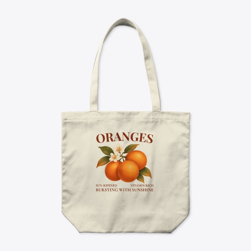 Vintage Orange | Botanical Citrus Art
