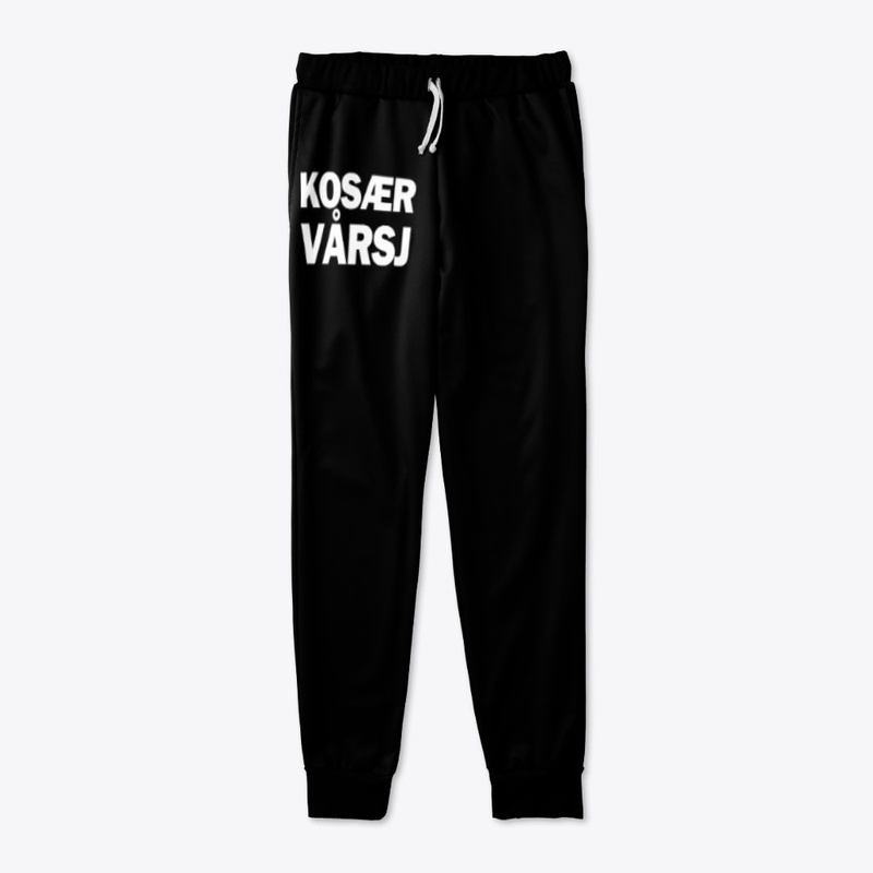 Kosær Vårsj Joggeklær!