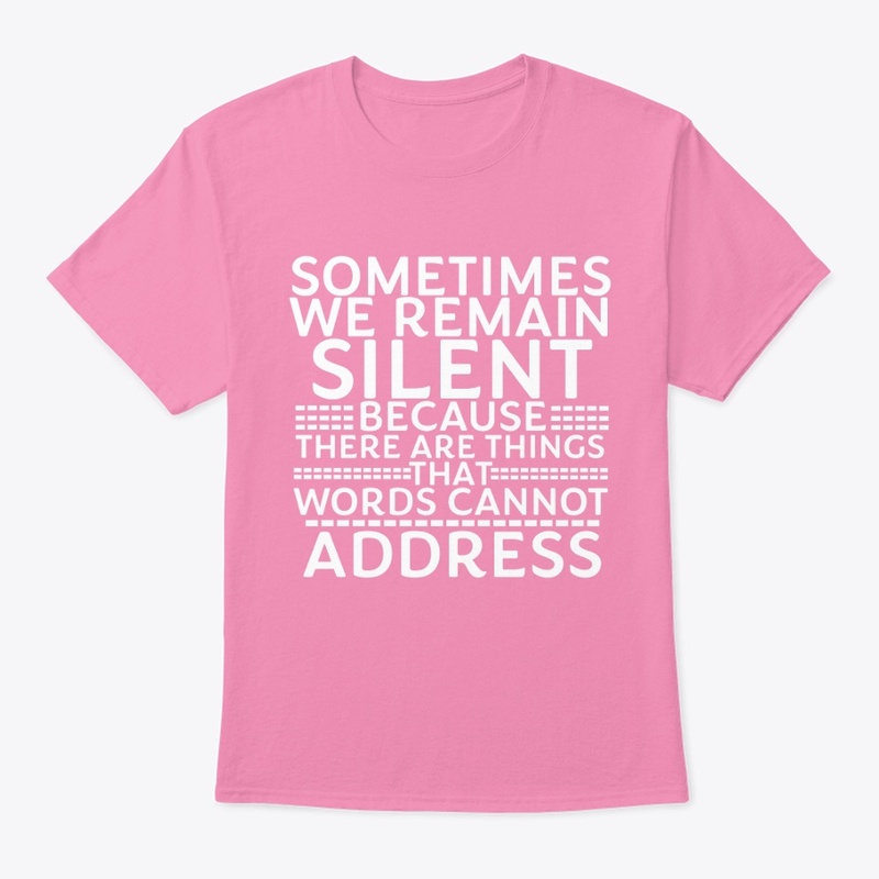 Silence is sometimes wisdom
