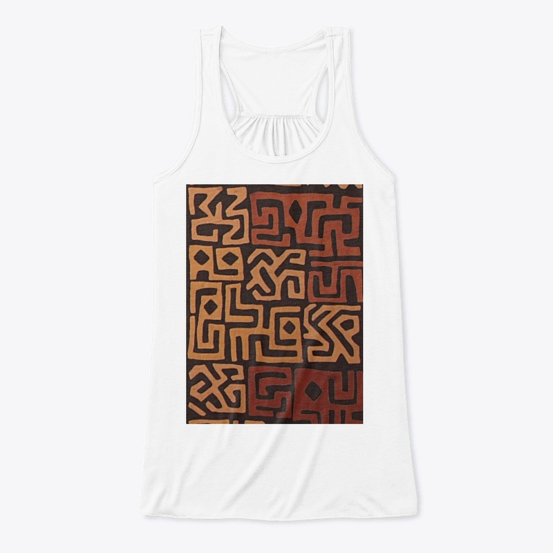 Bogolanfini Design Brown