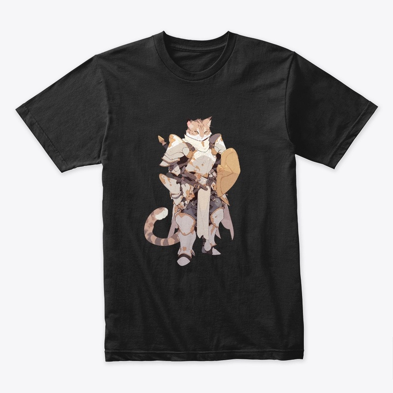 Fantasy Cat Paladin