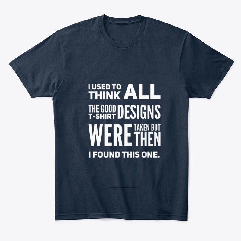 T-Shirt Designs Bold Font Shirt