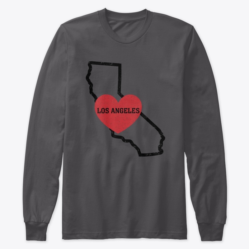 Los Angeles California Heart Shirt City