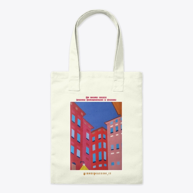 Il cielo sopra p.za Giustiniani a Genova