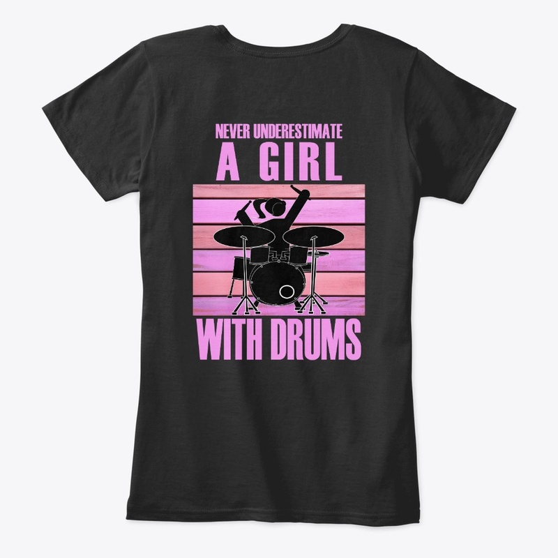 ACD-GIRL W/DRUMS Women's Tee