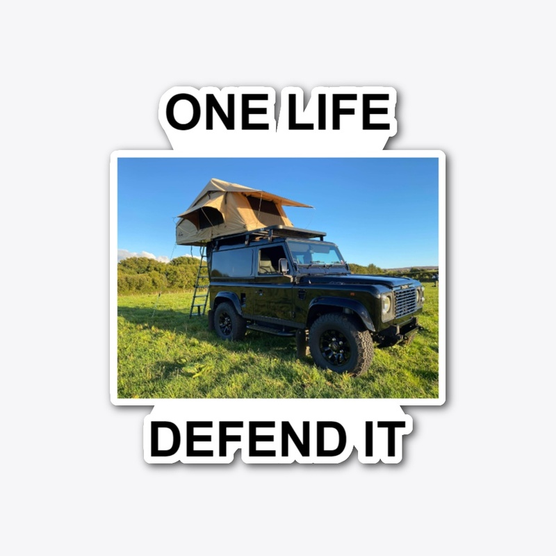 Land rover Defender fan merch