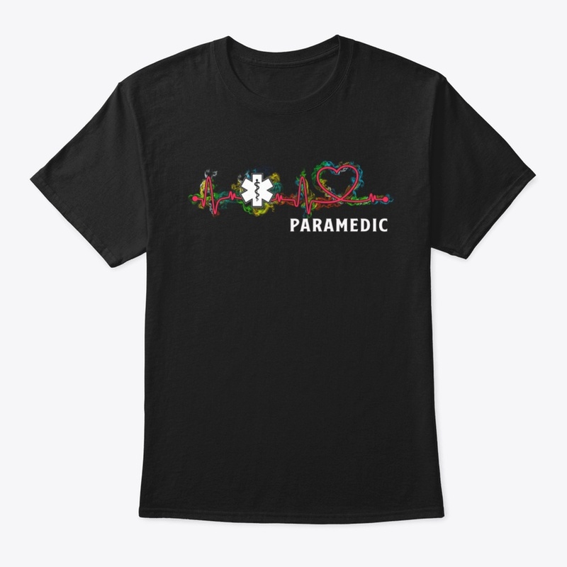 Awesome Paramedic Flame Heartbeat