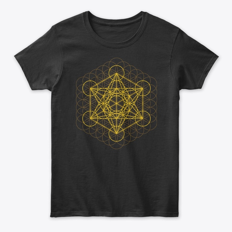 sacred geometry flower of life t-shirts