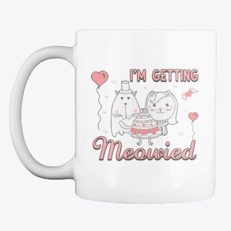 Cat Getting Meowied Bridal Shower Gift