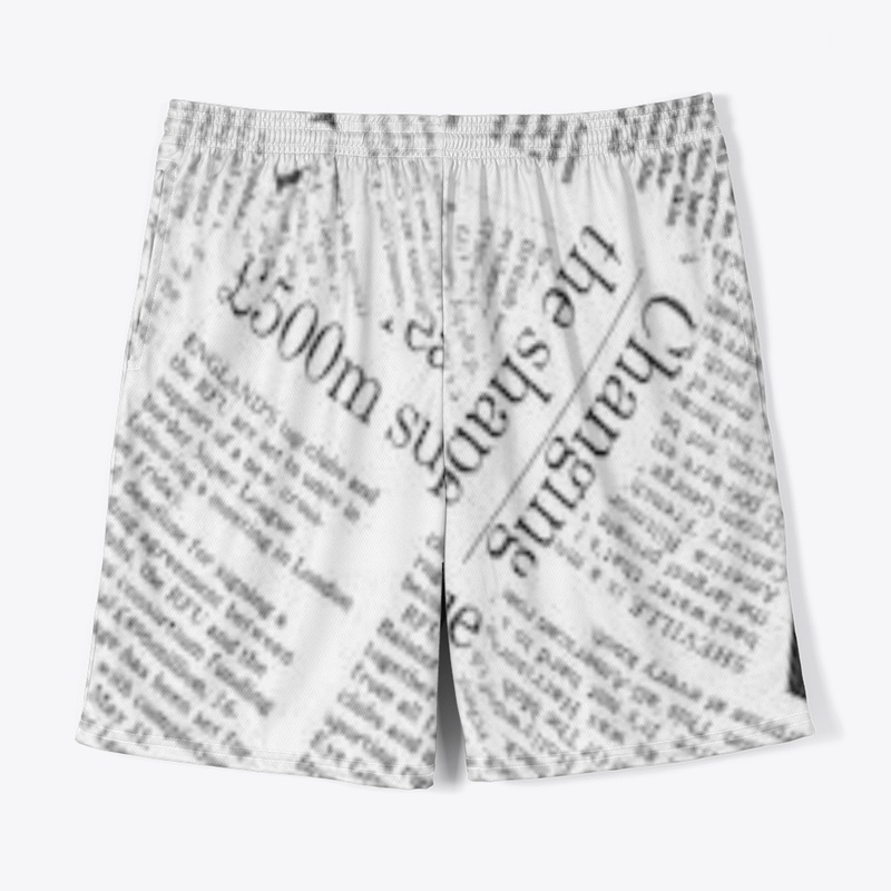 All-Over Print Men's Jersey Shorts