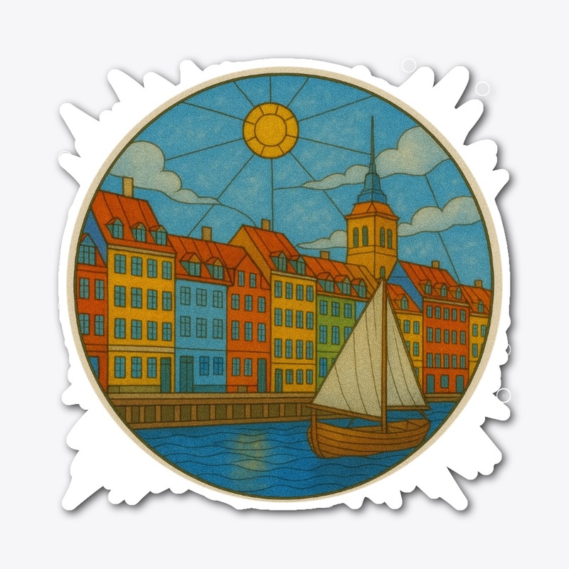 Copenhagen stained-glass