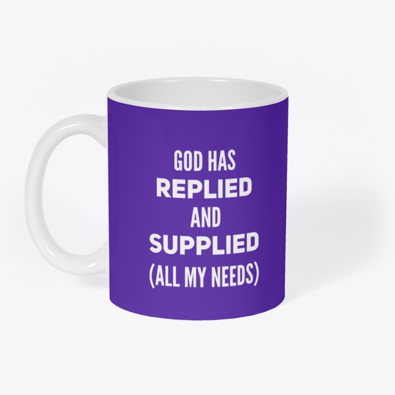 God Replied and Supplied