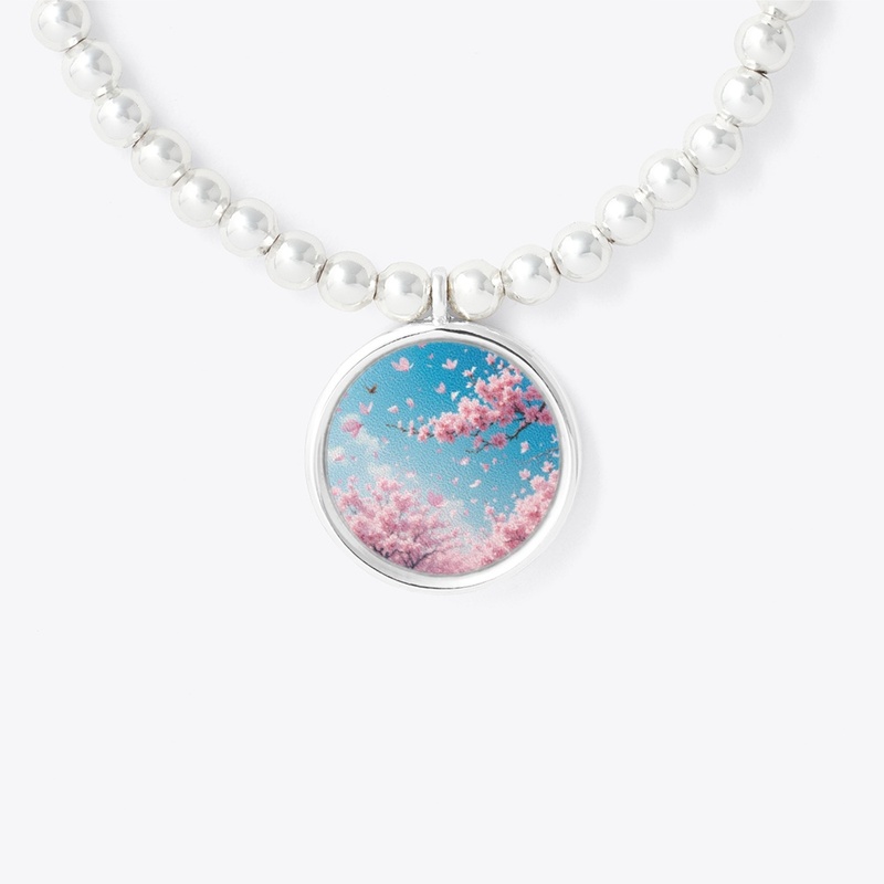 Heart shape decorated with flowers