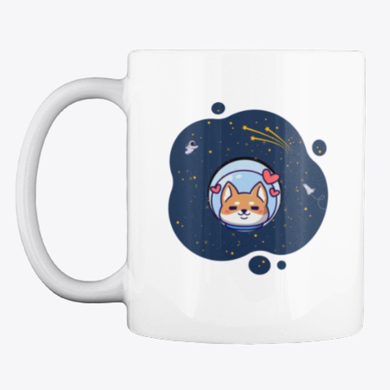 Cute Space Corgi 