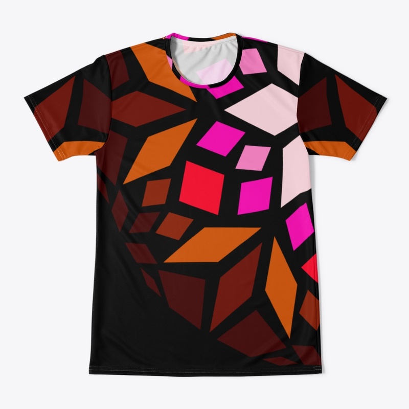 Magenta and Orange Tiles