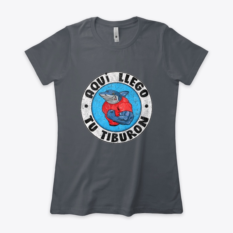 Aqui llego tu tiburon Shark  spanish