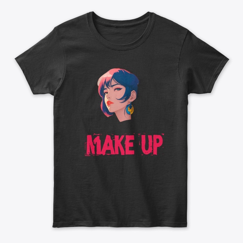 MAKE UP Girl Graphic t-shirt