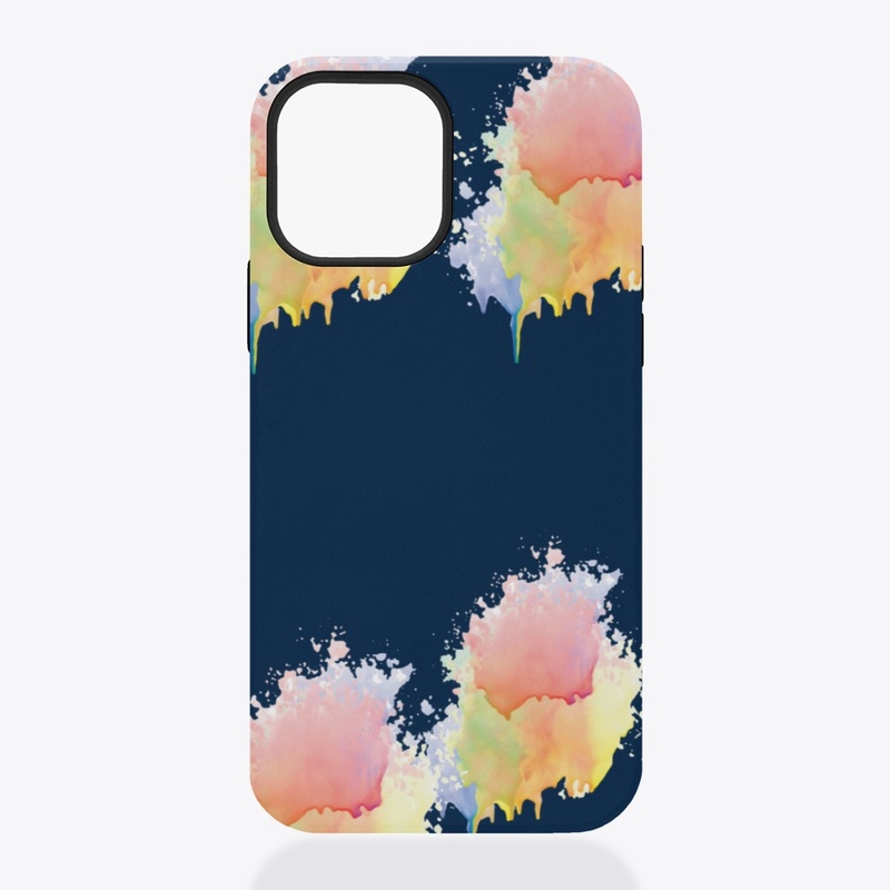 Pastel color grunge pattern design