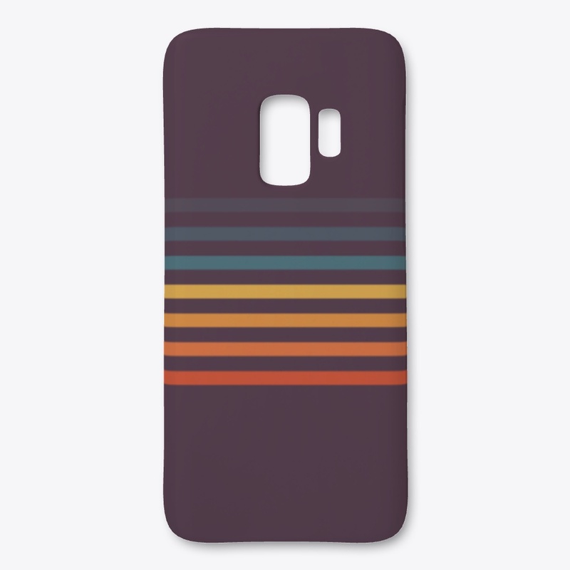 Mototsuna Abstract ColorfulRetro Stripes