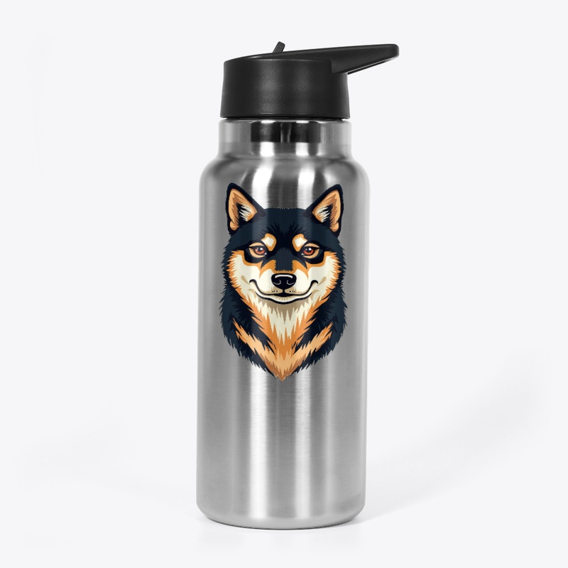 Beautiful Shiba Inu Illustration