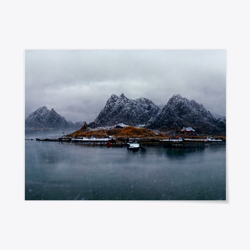 Lofoten Islands in Winter