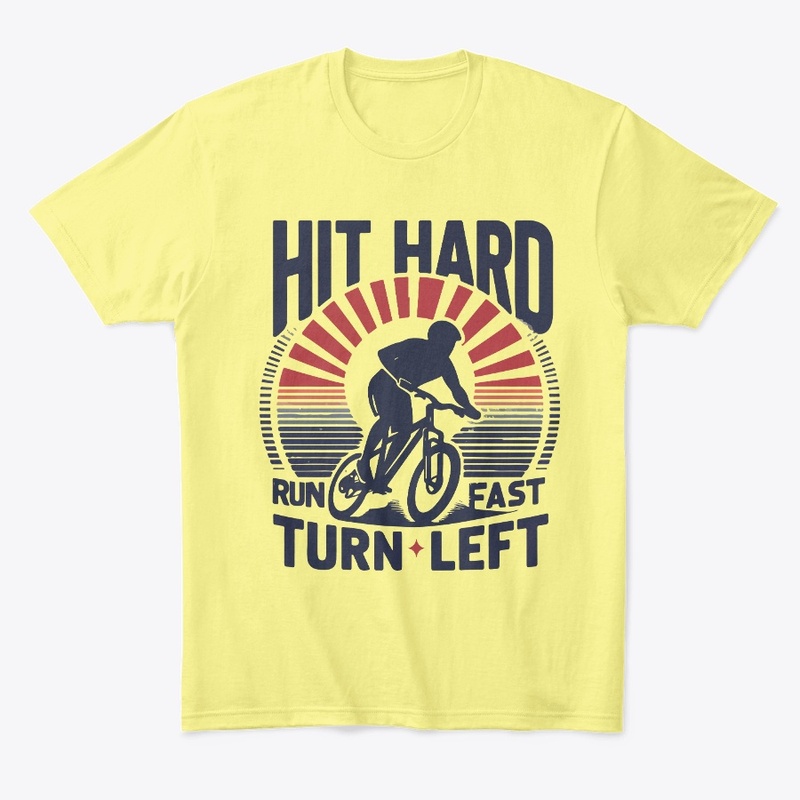 Hit Hard Cycling Tee