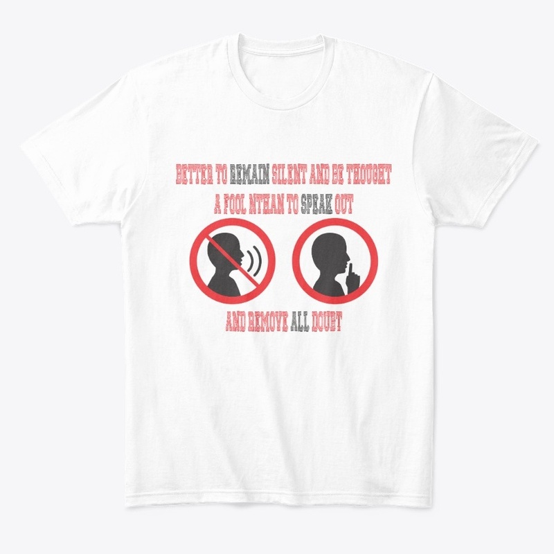Speak less, Emphasis more.