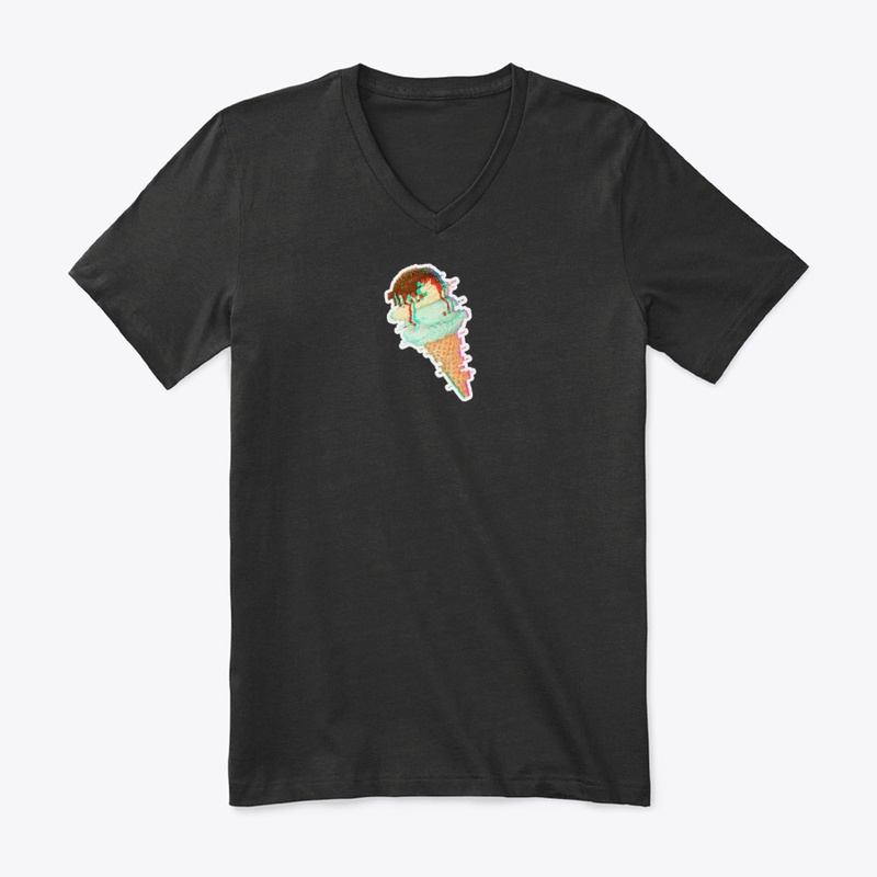Glitchy Ice Cream Cone