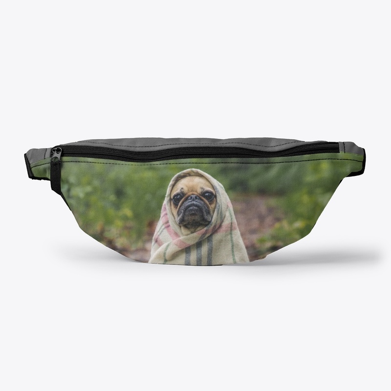 Summer Travel Dog Face Mask