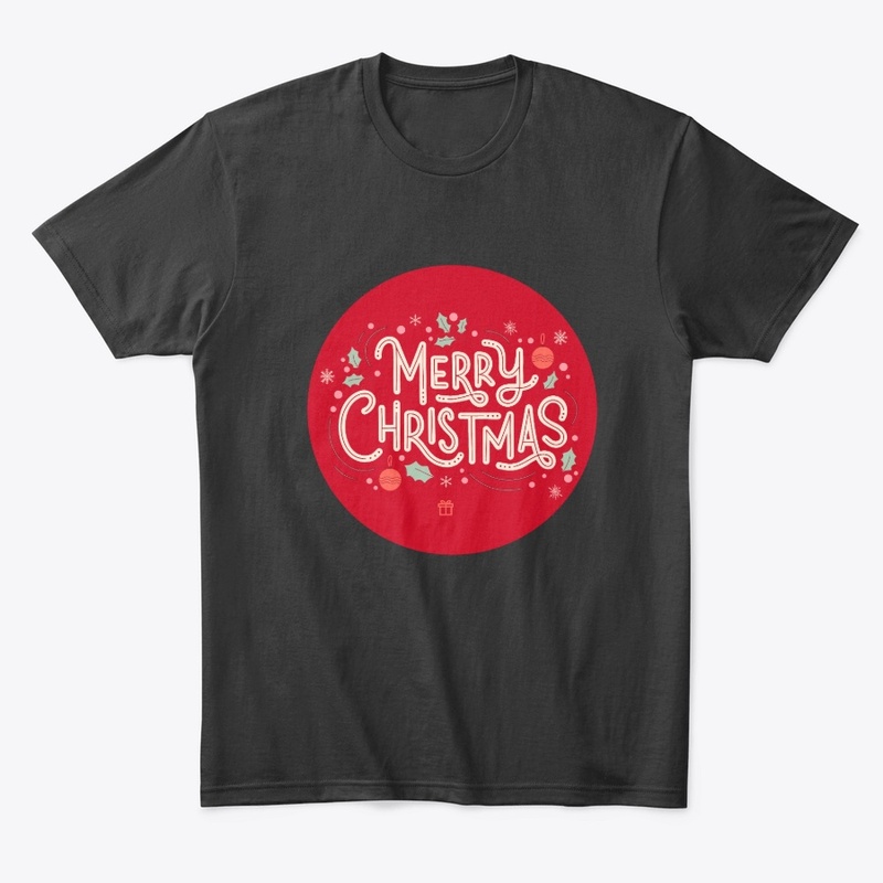 Merry Christmas Wishes  T-Shirt Design