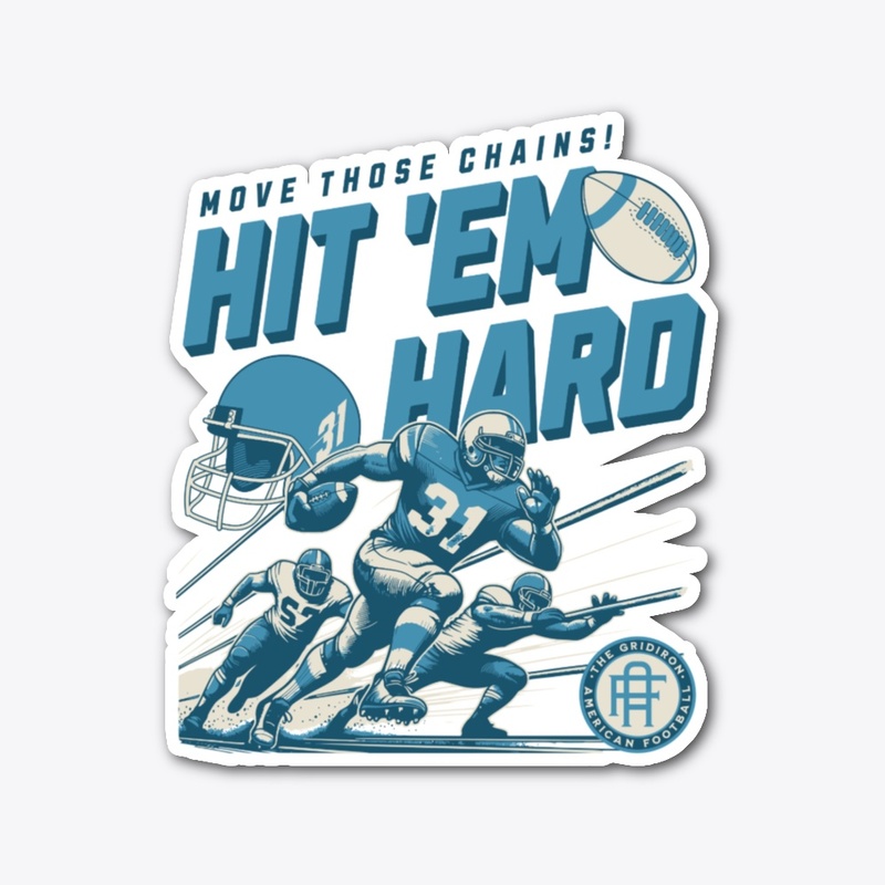 American Football Hit' Em Hard 43