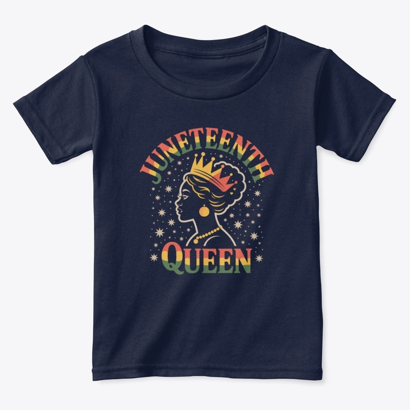 Queen Crown Afro Graphic