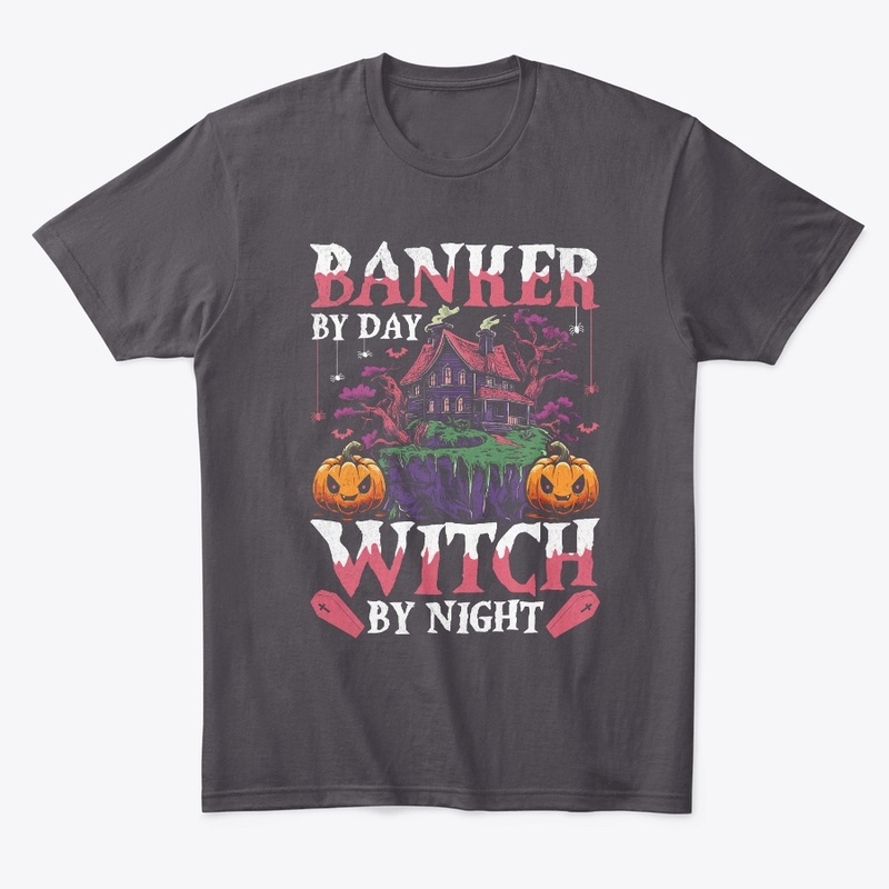 Halloween Banker &amp; Witch T-Shirt