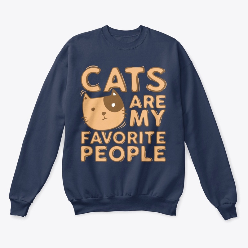 Cats Are My Favorite People - Quote