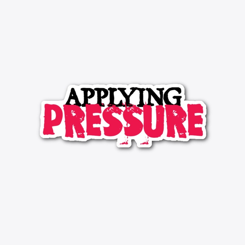 APPLYING PRESSURE STICKER