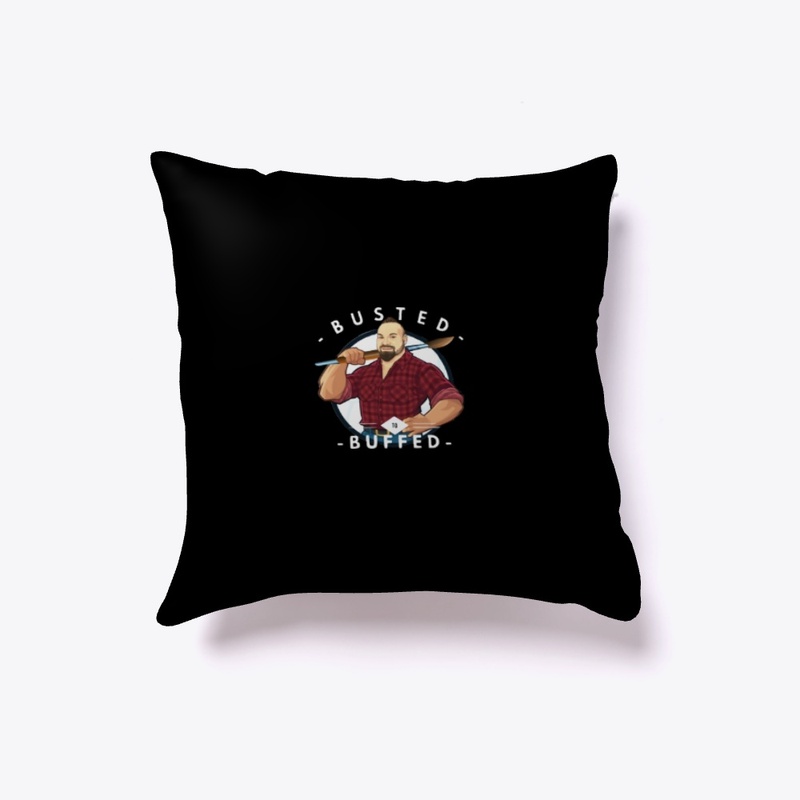Busted to Buffed Pillow