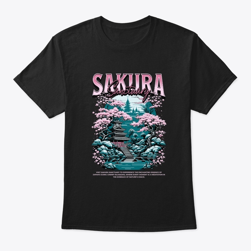 Vintage Sakura Sanctuary Serenity Floral