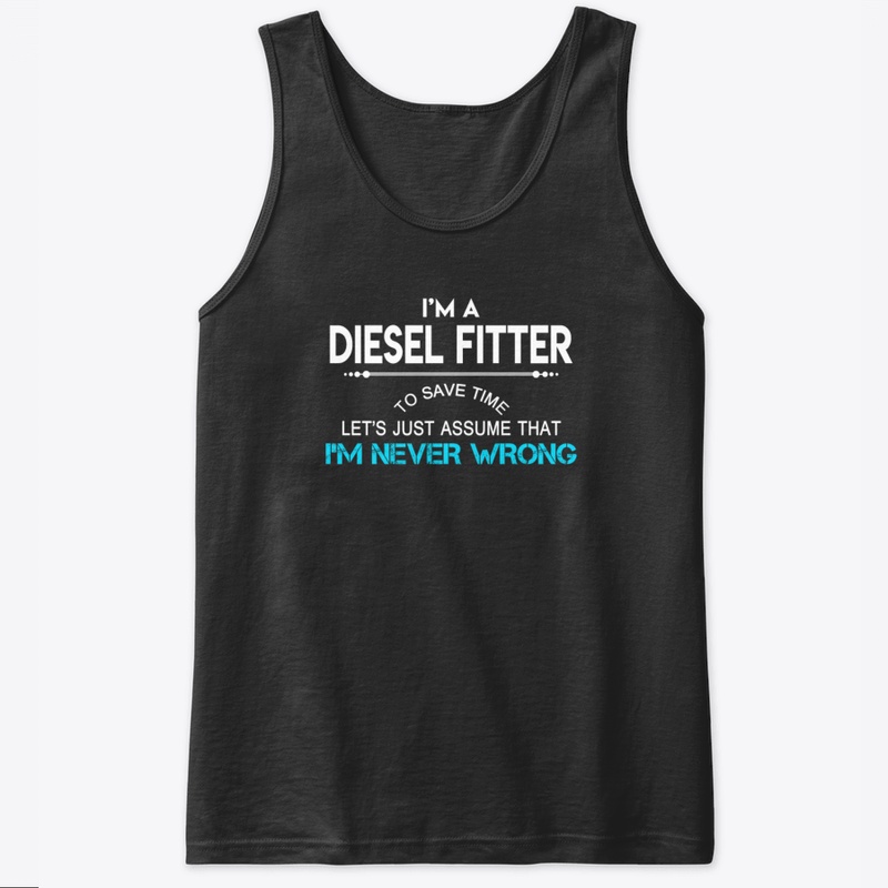 Diesel Fitter T Shirt   To Save Time Jus