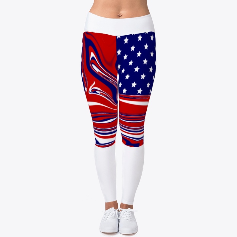 Red white and Blue Star  Face Mask