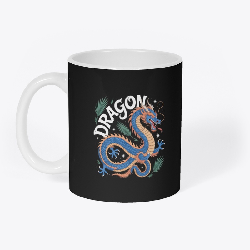 Artwork Of Fiery Dragon